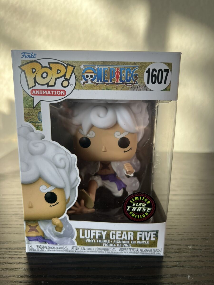 CHASE GLOW BARCODE Luffy Gear Five Funko Pop #1607 One Piece CHASE GLOW BARCODE Luffy Gear Five Funko Pop #1607 One Piece