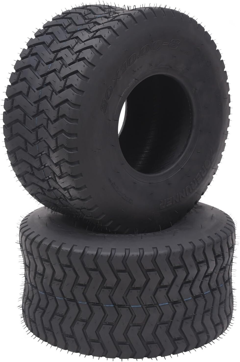 Set 2 13x5.00-6 Lawn Mower Tires 4PR Turf Tyres Smooth Tread 13x5.00x6 Tubeless