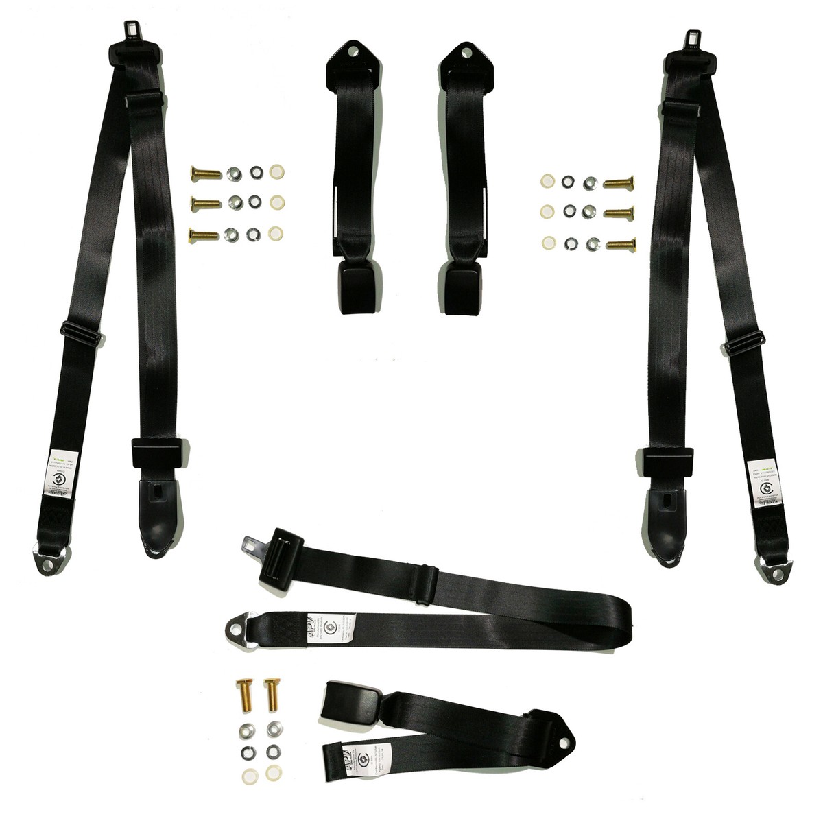 Rear Seat Belt Kit to suit Holden FE FC FB Sedan Wagon ADR