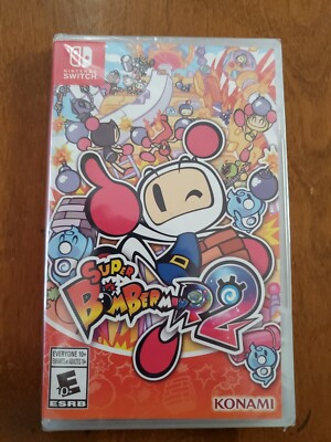 Brand New! SUPER BOMBERMAN R 2 (Nintendo Switch NS) Factory Sealed!