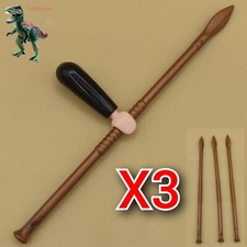 X3 Playmobil lanza bronce-guerrero-griego-romano-egipcio-espartano-lanzador