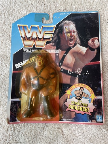 WWF Smash Figure 1990 NIP part of Demolition Tag T...