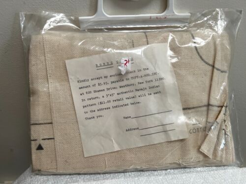 Phentex 1970 VTG Punch Needle Rug Pattern Kit No 322 Granny Chic 24x36 in. - Picture 6 of 13