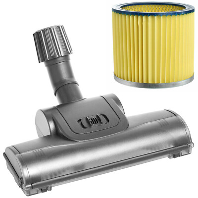 Für Screwfix Titan Staubsauger luftbetrieben Turbo Boden Werkzeug Walze Bürstenkopf & Filter