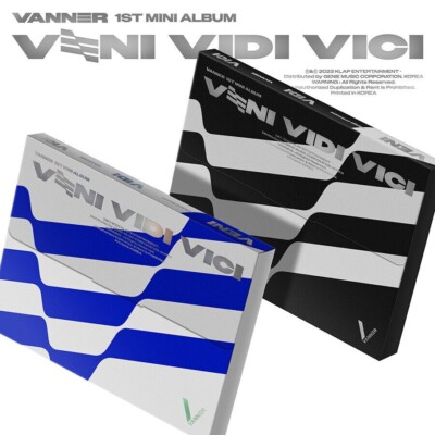 VANNER [VENI VIDI VICI] Album 2 Ver SET/2CD+2 Photo Book+4 Card+2Sticker+2Poster