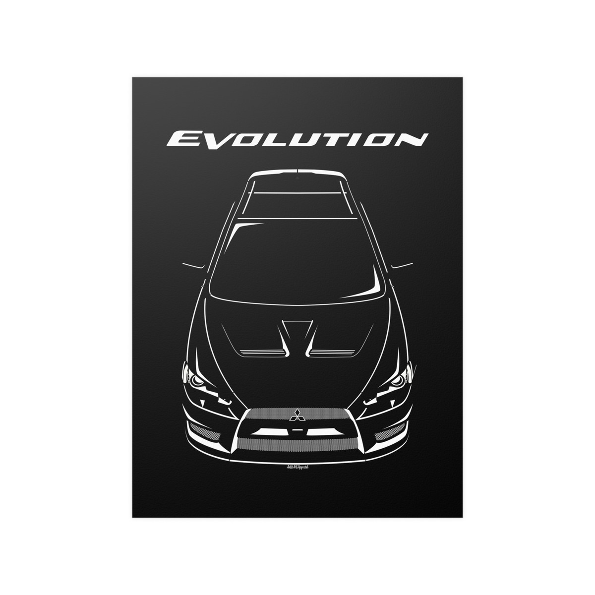Mitsubishi Lancer Evolution X Evo 10 2008-2016 Poster | eBay