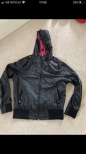 Black Womens Henley’s Jacket