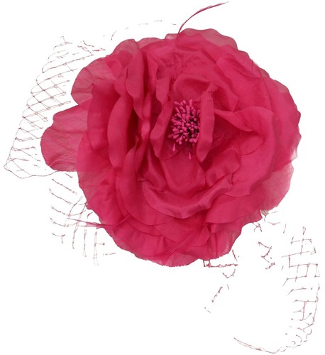 Merve Bayindir Pink Floral Fascinator | eBay display picture 2