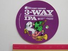 Beer STICKER: FORT GEORGE RAVENNA ALVARADO Breweries 3-Way IPA ~ Astoria, OREGON — photo 2