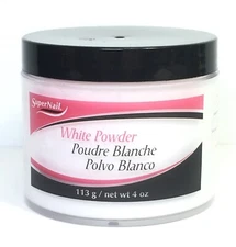 Super Nail White Powder, 4 oz