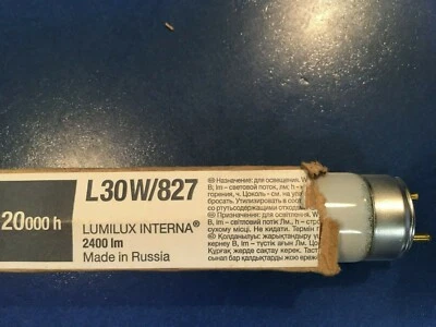 OSRAM Lampes Fluorescentes 30W/827 WARMTON DE LUXE T8 26x895 mm LUMILUX INTERNA - Photo 1/2