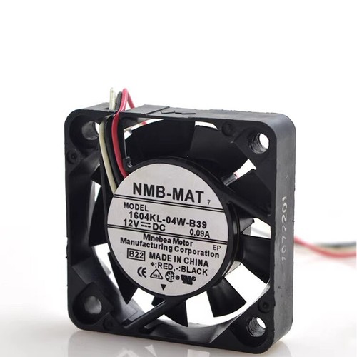 Ventilateur DC 12V 0.09A Ventilateur 3 broches 40mm 4010 NMB 1604KL-04W-B39 - Photo 2/5