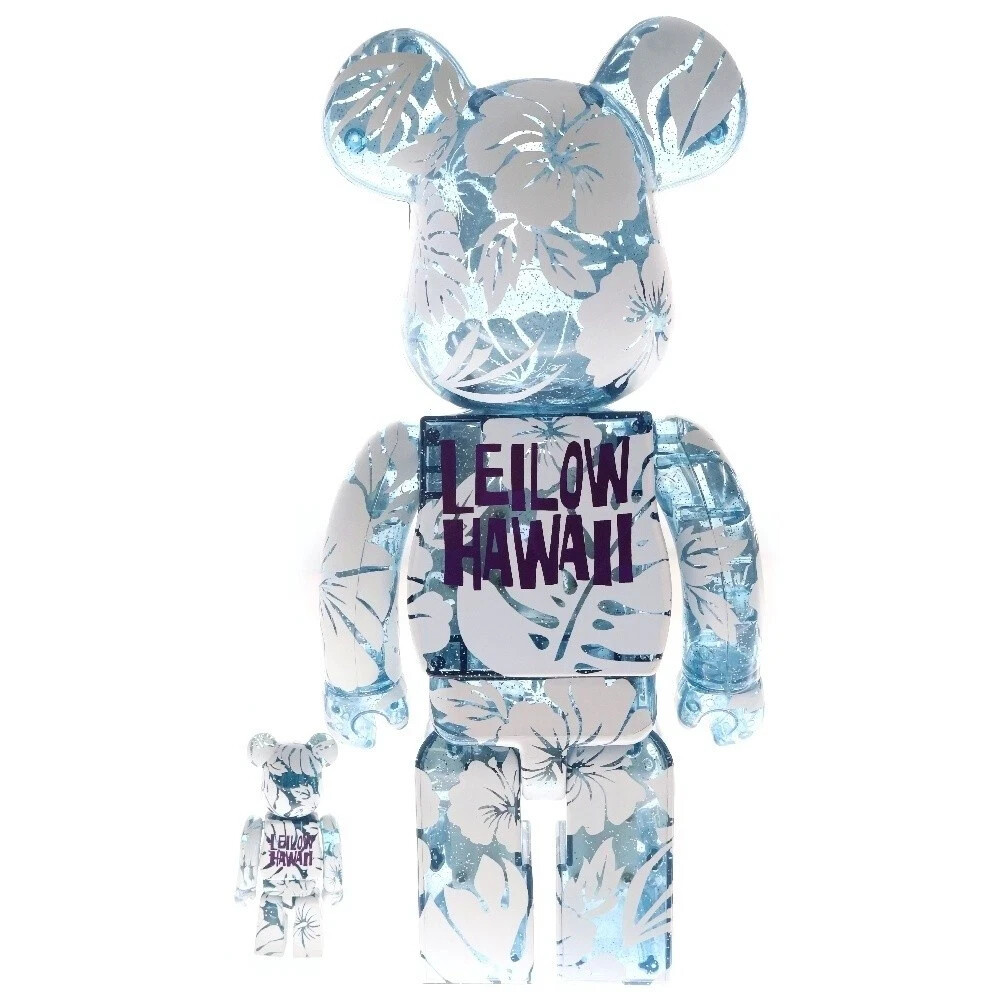 BE@RBRICK　ベアブリック　レイロー　ハワイ　LEILOW HAWAII MEDICOM TOY BE@RBRICK LEILOW HAWAII 100% 400% Bearbrick