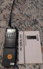 ICOM IC-02AT VHF FM Transceiver Radio without Charger Works But Viewer Issues