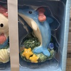 New Blue Sky Clayworks Mermaid Hello Kitty & Dolphin Salt & Pepper Shakers — photo 3