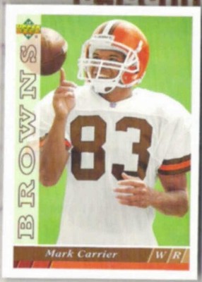MARK CARRIER 1993 Upper Deck #194. BROWNS