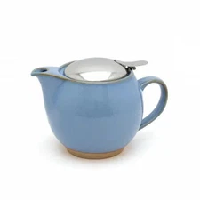 ZERO JAPAN Universal Teapot 450ml Pastel BlueCeramic Made in Japan Stainless Lid