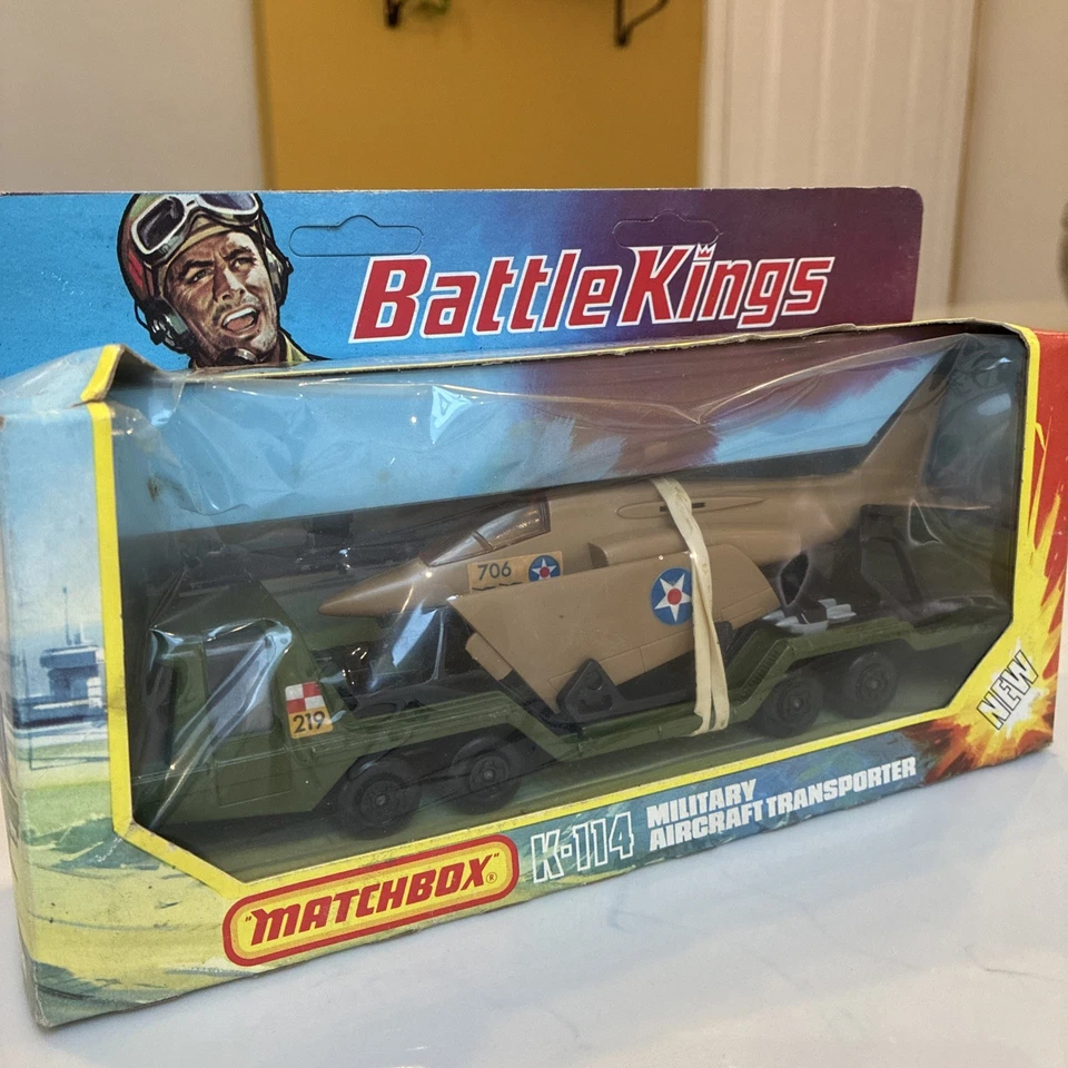 Boxed Matchbox Battle Kings K-114 Military Aircraft In Original Box 1970/80 Era - Image 3 of 4