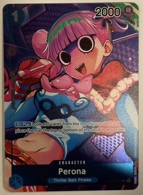 Perona (Box Topper) OP01-077 Romance Dawn Foil