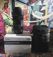 Sigma ART 18-35mm F1.8 Lens for Canon EF - Vinyl Wrapped