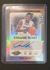 2022-23 Draft Picks - Contenders Optic College Ticket Auto Jabari Walker /99