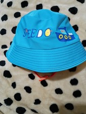 Speedo Blue Bucket Hat For Babies & Toddlers UV Protection UPF 50+