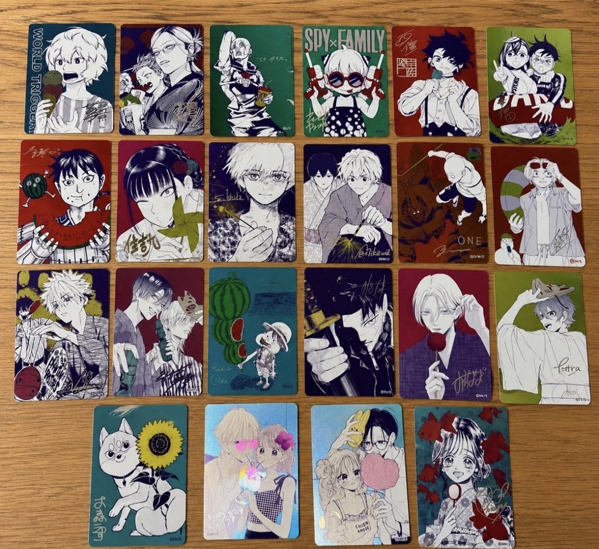 特典付SHUEISHA Summer comics fair 2026 ナツコミ Summer Comic Fair NatsuComi 2026 Metakira Promo Card complete Set