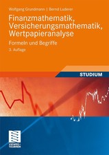 Finanzmathematik, Versicherungsmathematik, We...