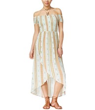 American Rag Womens Striped Tulip Maxi Dress, Multicoloured, Small