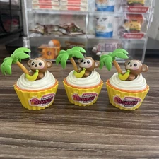 Zuru Kawaii Rare Mini Brands Banana Monkey Muffins x 3 !!!