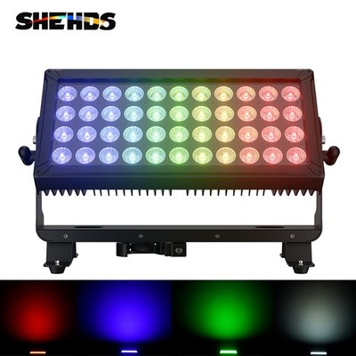 SHEHDS IP65 LED 44x10W RGBW Flood Light Strobe Stage Light Outdoor Party Show
