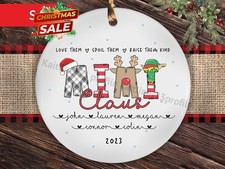 Personalized Mimi Ornament, Custom Grandkids Names Grandma Christmas Ornament...