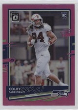 2020 Panini Donruss Optic Rookies Pink Prizm Colby Parkinson #127 17xm