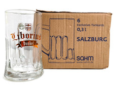 6x Paderborner Liborius Glas Gläser Bierglas Bier Krug Bierkrug Seidel Krüge Set
