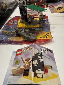 Lego Pirates 6258 Smuggler's Shanty Set (1992): 6259, 6247, 1492 With Boxes Inst