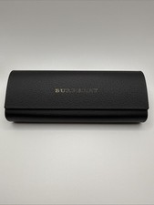 Burberry Black Hard Eyeglass Sunglasses Case Pebbled Faux Leather