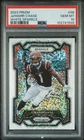 2023 PANINI PRIZM WHITE SPARKLE #56 JA'MARR CHASE PSA 10