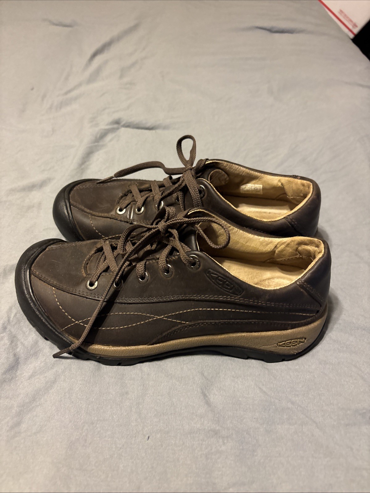 Scarpe da trekking Keen Toyah in pelle marrone taglia 7 5