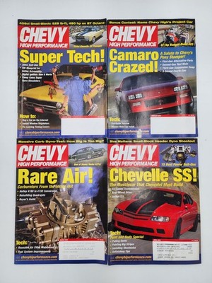 CHEVY HIGH PERFORMANCE MAGAZINE 2004 - 8 Issues