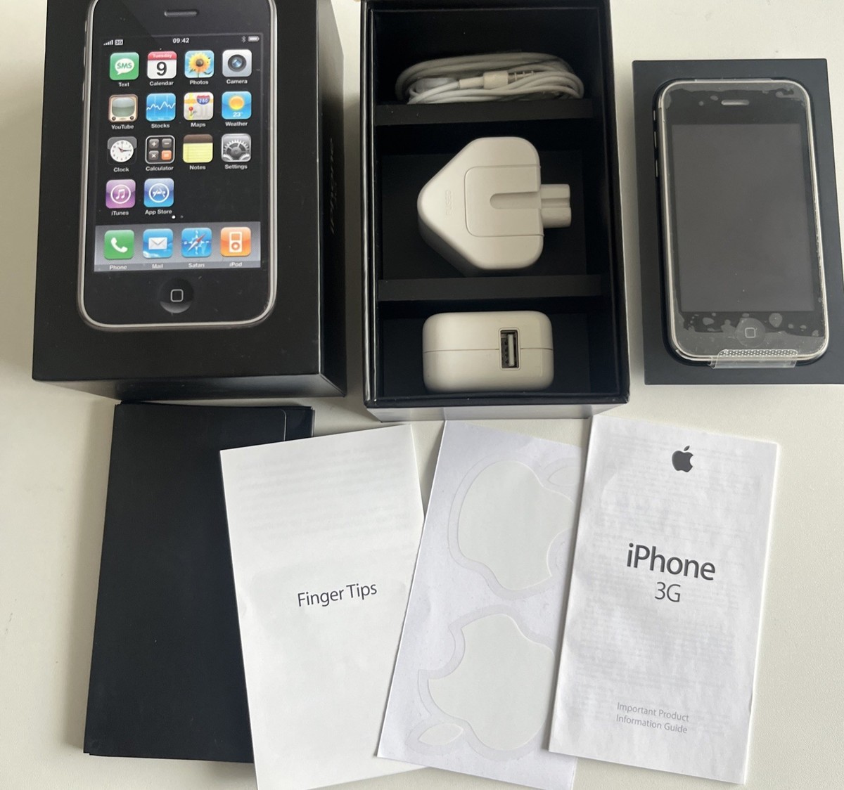 Old Stock Apple iPhone 3g 8gb 2nd Generation - Black (UK Model