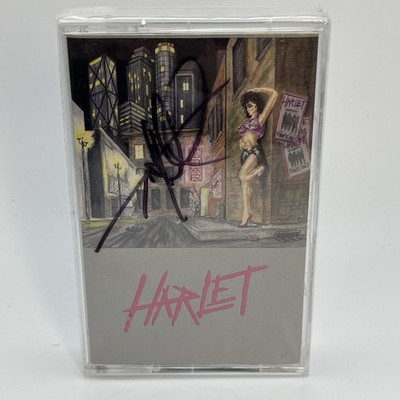 HARLET 25 Gets A Ride Sealed Cassette Signed By Todd Michael Hall Hair Metal