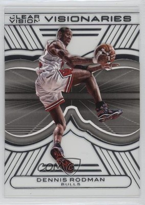 2015-16 Panini Clear Vision Visionaries Dennis Rodman #11 HOF b9u