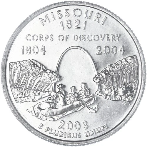 2003-P 50 State Quarters Missouri — photo from the most recent tracked eBay sale
