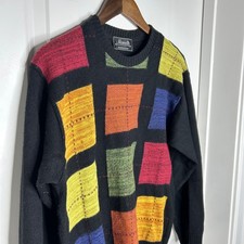 Grandpa Sweater Norm Thompson Vintage Colorbl...