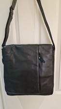 Vintage Kenneth Cole New York, Leather messenger computer bag