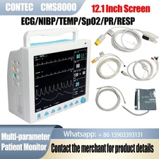 CONTEC CMS8000 Multiparameter Patient Monitor, Vital Signs Monitor