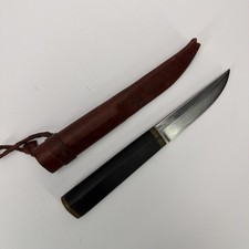 Tapio Wirkkala puukko knife w leather sheath Hackman Finland Finnish RARE