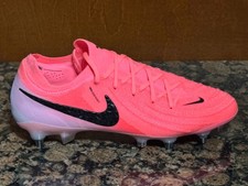 New Mens US 6.5 NIKE PHANTOM GX II SG PRO P SOCCER CLEATS SUNSET PULSE/PINK