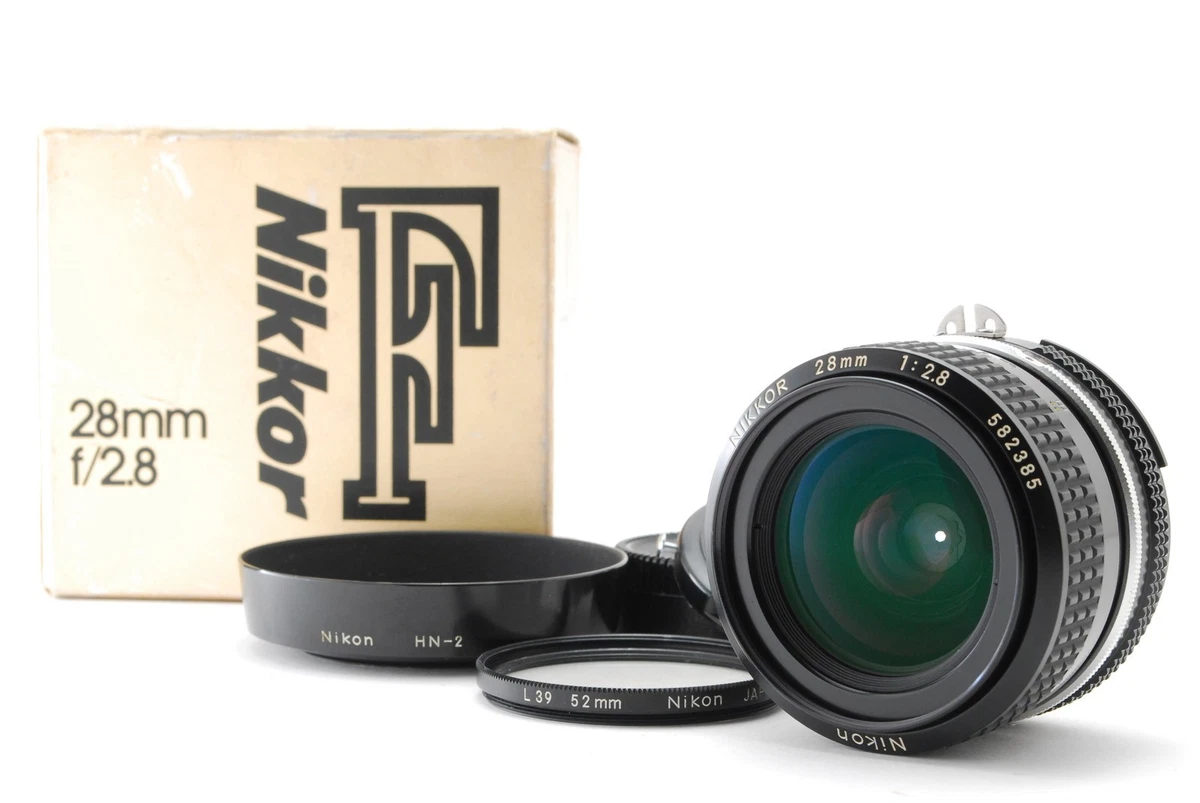 Nikon NIKKOR f/2.8 Camera Lenses 28mm Focal for sale | eBay