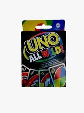 UNO Card Game All Wild -Mattel. 112 Cards Travel Game